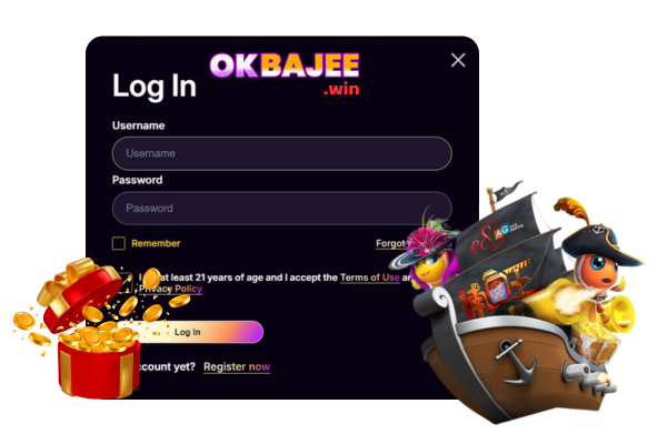 OKBAJEE Login Form