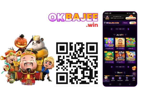 Scan QR code to download OKBAJEE app