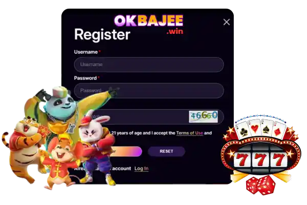 OKBAJEE Register Form